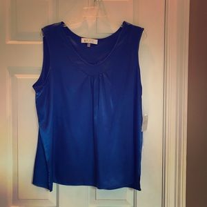 NWT Kasper Royal blue shell